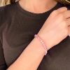 Billede af Belladi "Ella Pink" armbånd sølv m. fvp (16 + 3 cm)