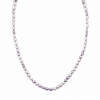 Billede af Belladi "Ella Purple" halskæde sølv m. fvp (45 + 3 cm)