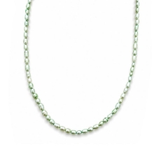 Billede af Belladi "Ella Green" halskæde sølv m. fvp (40 + 3 cm)