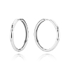 Billede af BNH Knæk creol øreringe 2,2 mm. 20 mm. 925s
