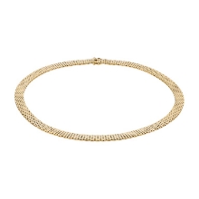 Billede af Kæde mursten 14kt 9rk bredde 9,0mm 45cm