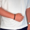 Billede af Gentleman's "Diego" armbånd brun læder (19,5-23 cm)
