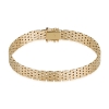 Billede af Armbånd mursten 14kt 7rk bredde 7,0mm 18,5cm