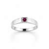 Billede af Ring m. syn sten 2½ mm 925s