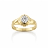 Billede af Ring med syn sten 5,5 mm 8 kt.