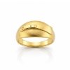 Billede af Ring maler spartel 925s forgyldt