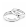 Billede af Vielses & Forlovelses ringe 14 kt. hvg. (br. 3,5 mm. tk. 1,5 mm.) 