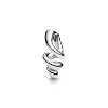 Billede af Maria Black 'Coil Huggie' ørering sølv - Højre (Right)