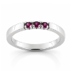 Billede af Allia. ring 3* ægte rubin 14 kt. hvg.
