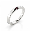 Billede af Allia. ring 1* ægte rubin 14 kt. hvg.