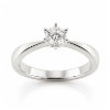 Billede af Dream Ring brillant 0,50 w/vs 14 kt. hvg. 585