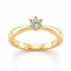 Billede af Dream Ring brillant 0,45 w/vs 14 kt. 585