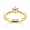 Billede af Dream Ring brillant 0,55 w/vs 14 kt. 585