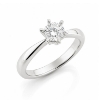 Billede af Dream Ring brillant 0,80 w/vs 14 kt. hvg. 585