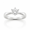 Billede af Dream Ring brillant 0,85 w/vs 14 kt. hvg. 585