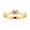 Billede af Dream Delux Ring 4 grab. brill. 0,10 w/vs. 14 kt. 
