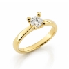 Billede af Dream Delux Ring 4 grab. brill. 0,70 w/vs. 14 kt.   