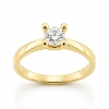 Billede af Lux Ring 4 grab. brill. 0,60 w/piq. 14 kt. 