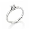 Billede af Lux ring med brill. 0,20 ct. w/pi. 925s.