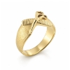 Billede af Ring frisørsaks og kam 14 kt.