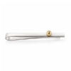 Billede af Slipsenål med 5 mm. 14 kt. golfkugle, slipsenål hvælvet, bredde 5 mm. længde 59 mm. 925s.