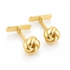 Billede af Manchetknapper massiv knude 11,5 mm. 14 kt. facon + 17,4 gr. (prisen er excl. guld)
