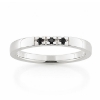 Billede af Alliancering 3* 0,02 black 925s (br. 2,4-tk. 1,8 mm.)