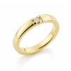 Billede af Alliancering 1* 0,09 w/si. 8 kt. 333 (br. 3,5-tk. 2,3 mm.)