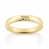 Billede af Alliancering 1* 0,09 w/si. 8 kt. 333 (br. 3,5-tk. 2,3 mm.)