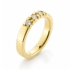 Billede af Alliancering 3* 0,09 w/si. 8 kt. 333 (br. 3,5-tk. 2,3 mm.)