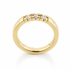 Billede af Alliancering 3* 0,09 w/si. 8 kt. 333 (br. 3,5-tk. 2,3 mm.)