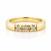 Billede af Alliancering 3* 0,09 w/si. 8 kt. 333 (br. 3,5-tk. 2,3 mm.)