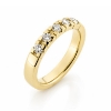 Billede af Alliancering 5* 0,09 w/si. 8 kt. 333 (br. 3,5-tk. 2,3 mm.)
