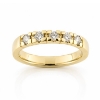 Billede af Alliancering 5* 0,09 w/si. 8 kt. 333 (br. 3,5-tk. 2,3 mm.)