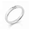 Billede af Alliancering 1* 0,04 w/pi., 925s.  (br. 2,9-tk. 1,9 mm.)