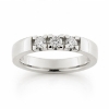 Billede af Allia. ring, 3* 0,10 w/pi. sølv 925s. (br. 3,7-tk. 2,2 mm.)
