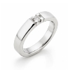 Billede af Alliancering brillant 0,15 w/vs. 14 kt. hvg.