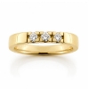 Billede af Alliancering 14 kt. 3* 0,07 w/vs..(br. 3,1-tk. 1,9 mm.)