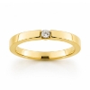 Billede af Allia. ring 14 kt. 1* 0,08 w/vs.