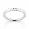 Billede af Alliancering brillant 0,03 w/vs. 14 kt. hvg.