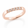 Billede af Alliancering 5* 0,02 w/vs. 14 kt. Rødtguld