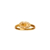 Billede af STINE A Kiss Me Cleo ring forgyldt sølv m. cz (str. 48-60)