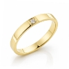 Billede af Alliancering 14 kt. 1* 0,02 w/si