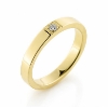 Billede af Alliancering brillant 0,03 w/vs. 14 kt.