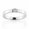 Billede af Alliancering brillant 0,03 w/vs. 14 kt. hvg.