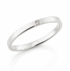Billede af Alliancering 14 kt. hvg. 1* 0,01 w/vs. (br.1,8mm.)