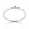 Billede af Alliancering 14 kt. hvg. 3* 0,01 w/vs. (br. 1,8 mm.)