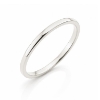 Billede af Garderring blank, bredde 1,6 mm, tyk 1,7 mm 925s