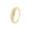 Billede af Aqua Dulce Darling Emma ring forgyldt sølv (str. 50-62)