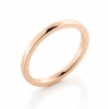 Billede af Garderring, bredde 1,6 mm., tyk. 1,8 mm. 14 kt. rød
